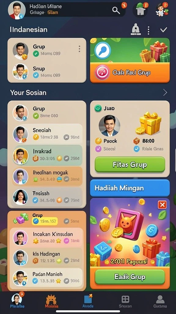 fc888 - Tampilan antarmuka pengguna yang menarik dan mudah dimengerti.