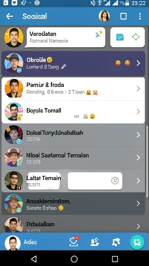 hr89 - Tampilan karakter yang menarik dan beragam.