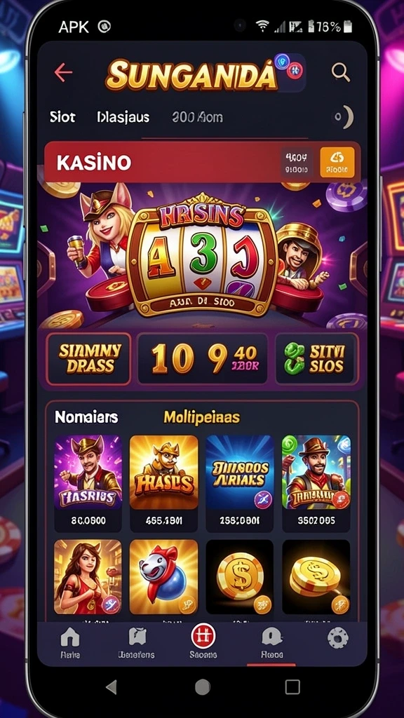 kenzo188 - Tampilan menarik saat memulai game KENZO188.