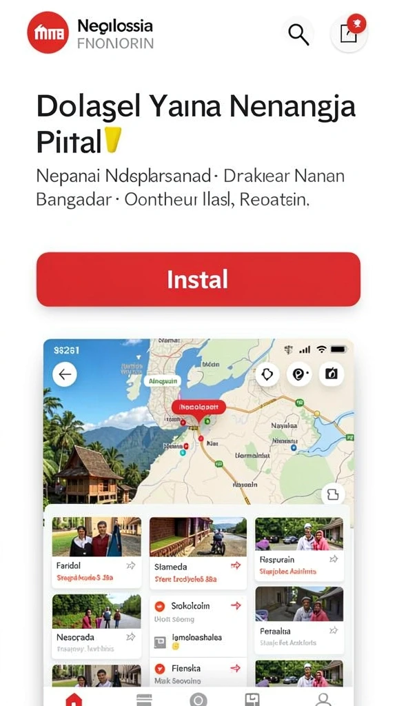 kijangwin - Tampilan antarmuka yang menarik dan mudah diakses.