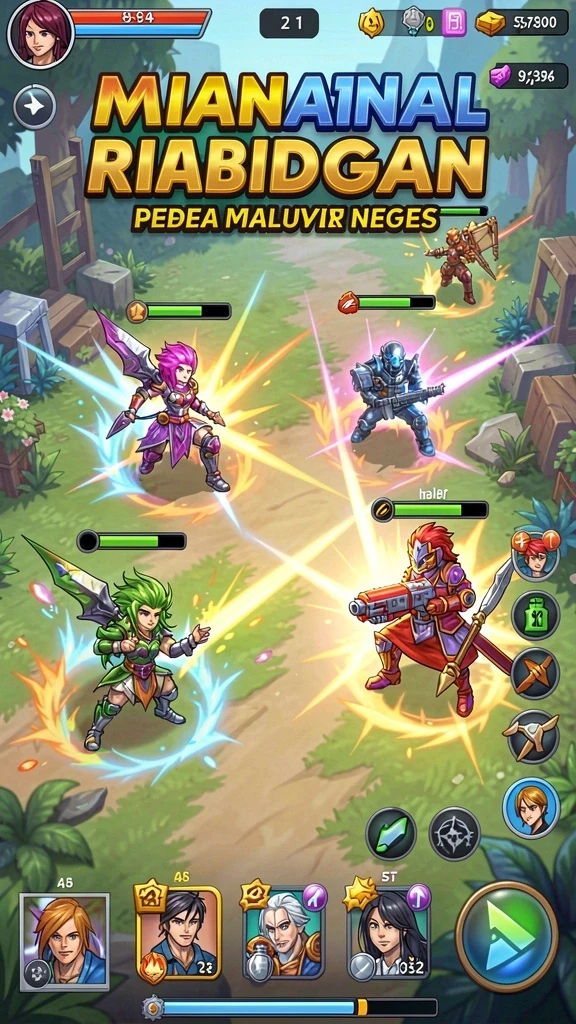 rebahin - Bergabunglah dengan teman dalam mode multiplayer.