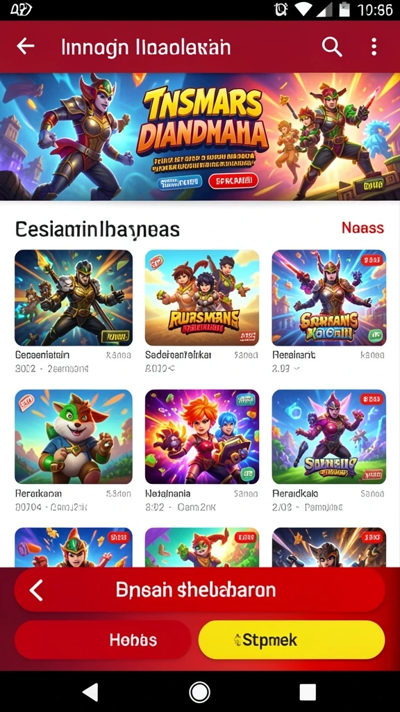 svip2 - Tampilan menu utama yang menarik dan intuitif.